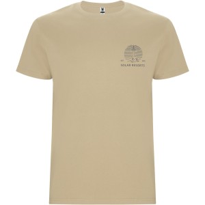Roly Stafford frfi pamutpl, Sand (T-shirt, pl, 90-100% pamut)
