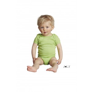 Sols Bambino baba body, Apple Green (T-shirt, pl, 90-100% pamut)