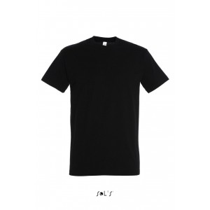 Sols Imperial férfi póló, Deep Black (T-shirt, póló, 90-100% pamut)