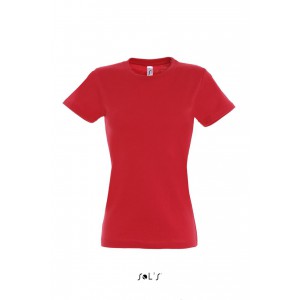 Sols Imperial ni pl, Red (T-shirt, pl, 90-100% pamut)