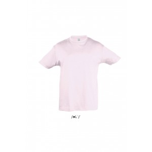 Sols Regent gyerekpl, Pale Pink (T-shirt, pl, 90-100% pamut)