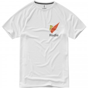 Elevate Niagara cool fit frfi pl, fehr (T-shirt, pl, kevertszlas, mszlas)