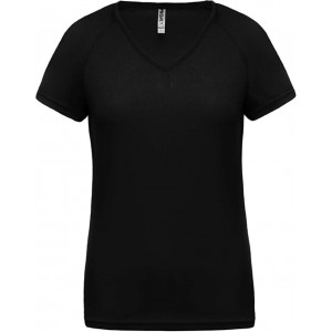ProAct Ni V-nyak sportpl, Black (T-shirt, pl, kevertszlas, mszlas)
