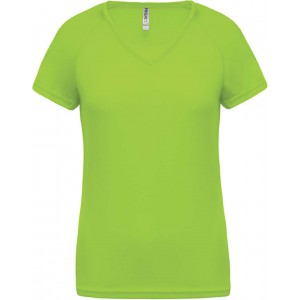 ProAct Ni V-nyak sportpl, Lime (T-shirt, pl, kevertszlas, mszlas)