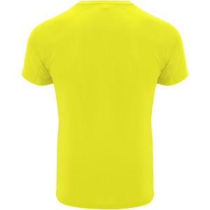 Roly Bahrain frfi sportpl, Fluor Yellow (T-shirt, pl, kevertszlas, mszlas)