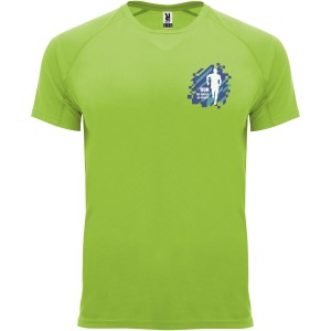 Roly Bahrain frfi sportpl, Lime / Green Lime (T-shirt, pl, kevertszlas, mszlas)