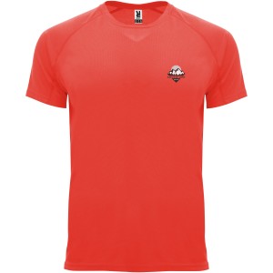 Roly Bahrain gyerek sportpl, Fluor Coral (T-shirt, pl, kevertszlas, mszlas)