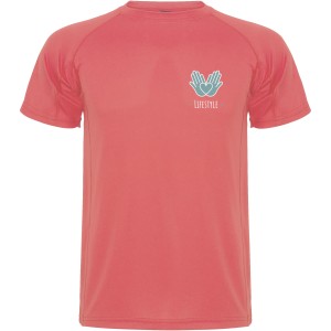 Roly Montecarlo frfi sportpl, Fluor Coral (T-shirt, pl, kevertszlas, mszlas)