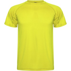 Roly Montecarlo frfi sportpl, Fluor Yellow (T-shirt, pl, kevertszlas, mszlas)