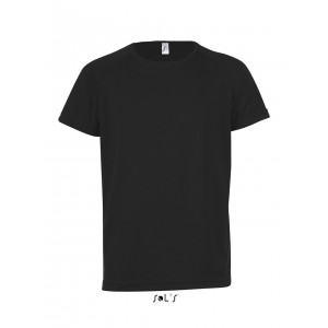 Sols raglnujj gyerek sportpl, Black (T-shirt, pl, kevertszlas, mszlas)