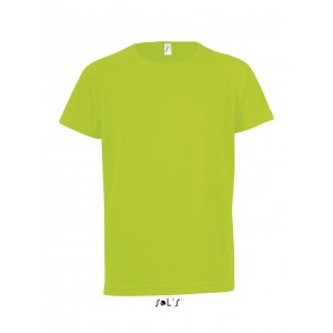 Sols raglnujj gyerek sportpl, Neon Green (T-shirt, pl, kevertszlas, mszlas)