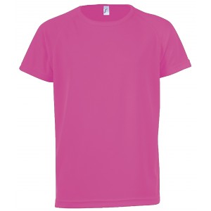 Sols raglnujj gyerek sportpl, Neon Pink 2 (T-shirt, pl, kevertszlas, mszlas)