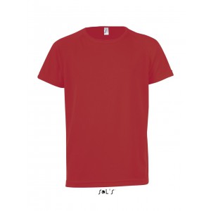 Sols raglnujj gyerek sportpl, Red (T-shirt, pl, kevertszlas, mszlas)