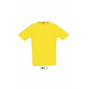 Sols Sporty raglnujj pl, Lemon (T-shirt, pl, kevertszlas, mszlas)