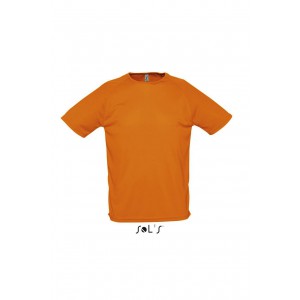 Sols Sporty raglnujj pl, Orange (T-shirt, pl, kevertszlas, mszlas)