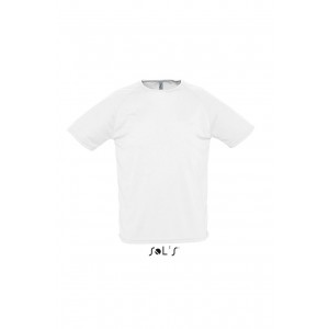 Sols Sporty raglnujj pl, White (T-shirt, pl, kevertszlas, mszlas)