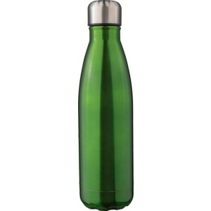 Újraacél duplafalú kulacs, 500 ml, zöld