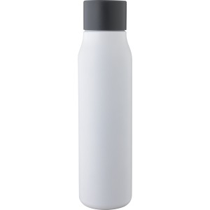 Újraacél palack, 600 ml, fehér