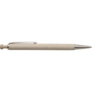 Juharfa tollkészlet fadobozban, kék tollbetéttel (tollkészlet)