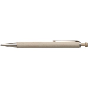 Juharfa tollkészlet fadobozban, kék tollbetéttel (tollkészlet)