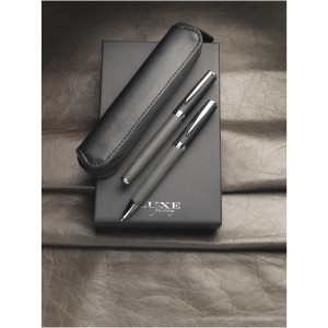 Luxe Carbon tollkszlet  tollbetttel, fekete (tollkszlet)