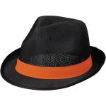 Trilby kalap, fekete/narancs (11107014)