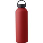 Újrahasznosított alumínium palack, 800 ml, piros (965875-08)