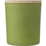 Üveg gyertyatartó, zöld (971839-04)