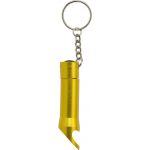 Üvegnyitó / kulcstartó / lámpa, sárga (4867-06)
