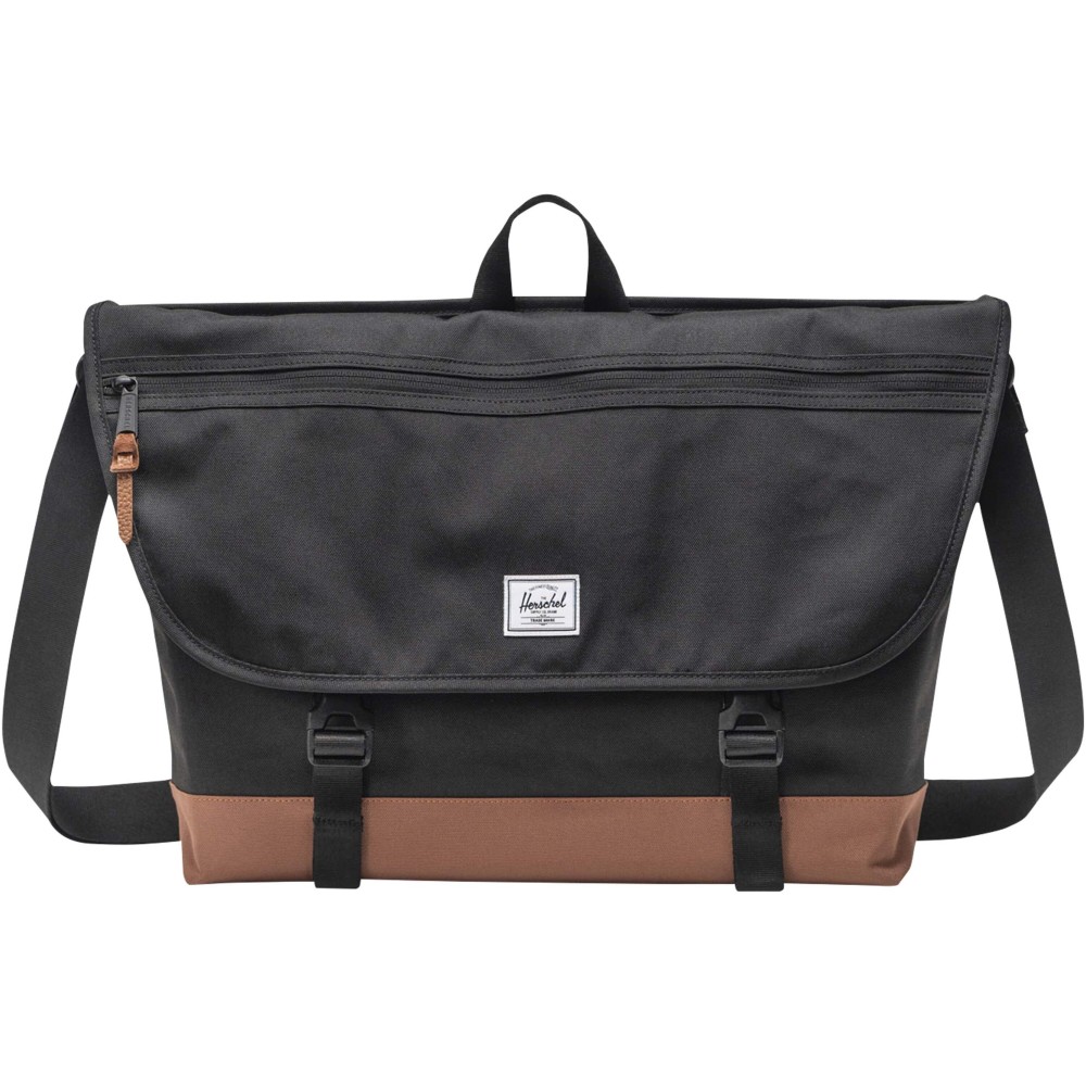 Herschel Cove újrahasznosított válltáska, 22,5L, fekete (válltáska)