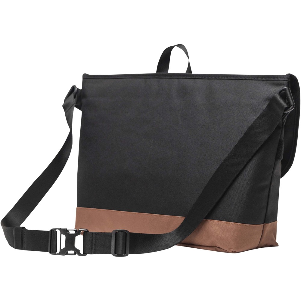 Herschel Cove újrahasznosított válltáska, 22,5L, fekete (válltáska)