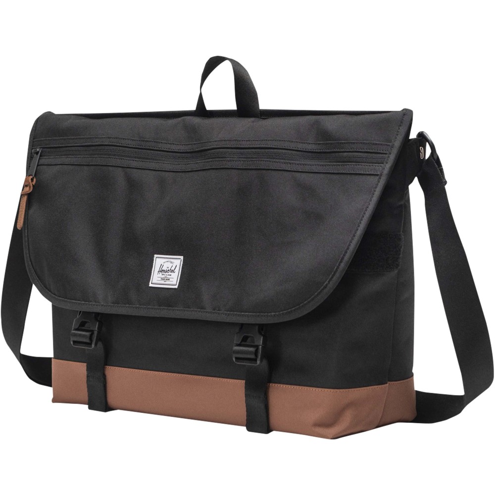Herschel Cove újrahasznosított válltáska, 22,5L, fekete (válltáska)