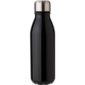 Alumnium palack, 500 ml, fekete (vizespalack)