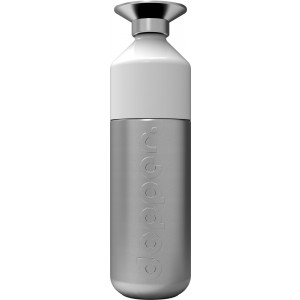 Dopper Steel palack, 800 ml, ezst/fehr (vizespalack)