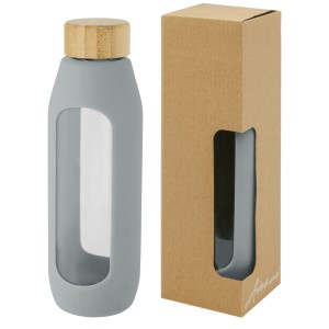 Tidan vizesveg szilikon pnttal, 600 ml, szrke (vizespalack)