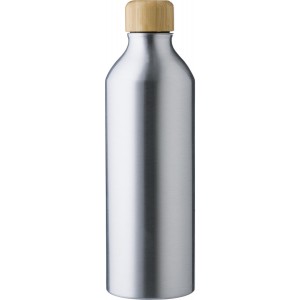 Wassim alumnium palack, 750 ml, ezst (vizespalack)