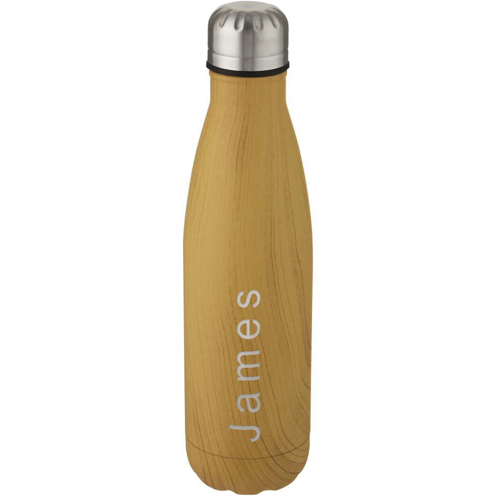 Cove rozsdamentes acél palack, 500 ml, natúr (vizespalack)