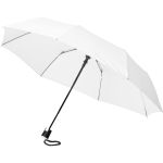 Wali 21"-es összecsukható esernyő, fehér (10907702)