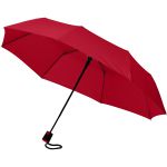 Wali 21"-es összecsukható esernyő, piros (10907712)