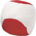 Zsonglőrlabda, fehér/piros (3956-08)